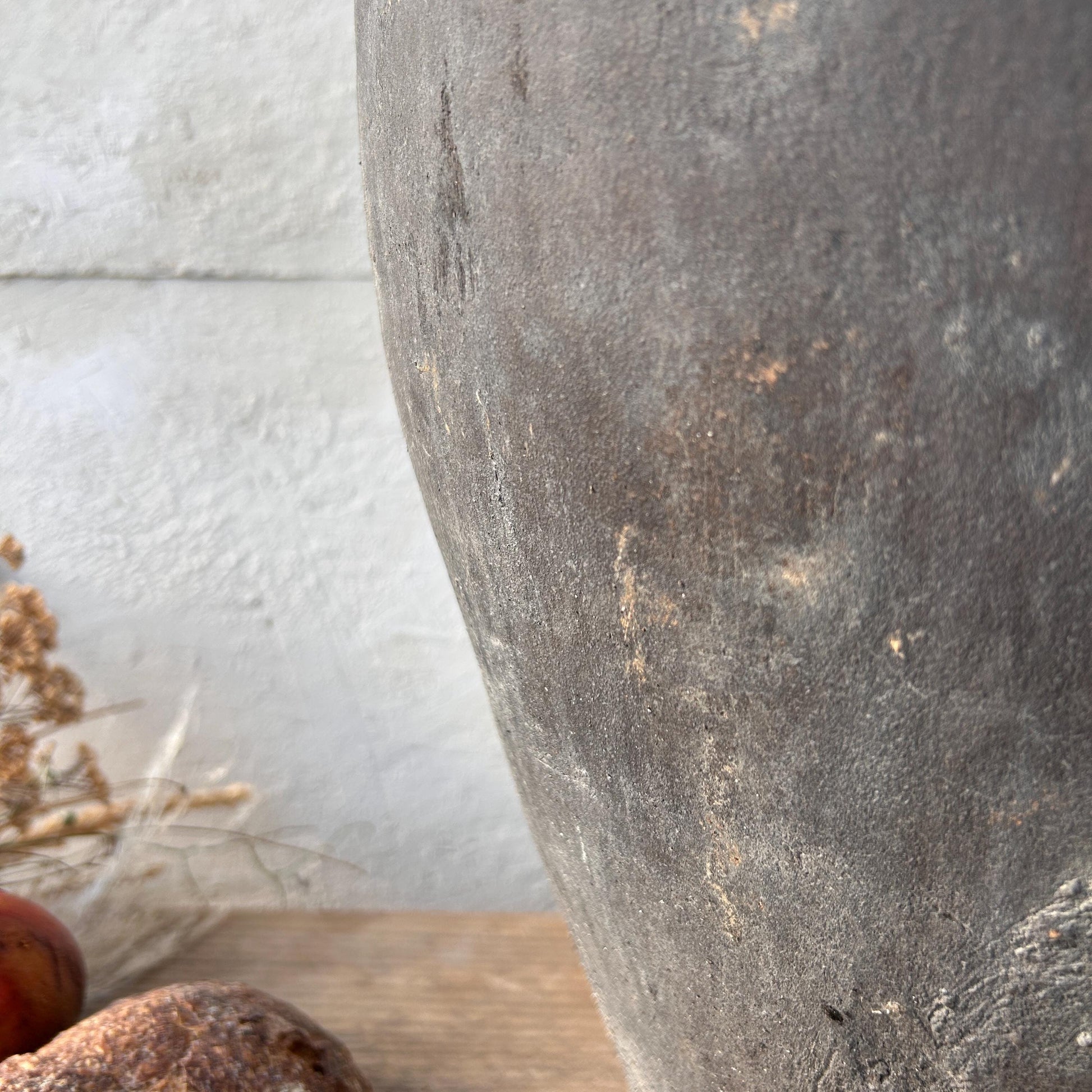 Clay vase, rustic vase, earthenware vase, pottery vase,  wabi sabi pottery, vase, primitive vessel, primitive vase, vessel, earthenware, rustic vessel, clay pot, large terracotta pot, france pottery, antique olive jar, flower vase, france conflit pot