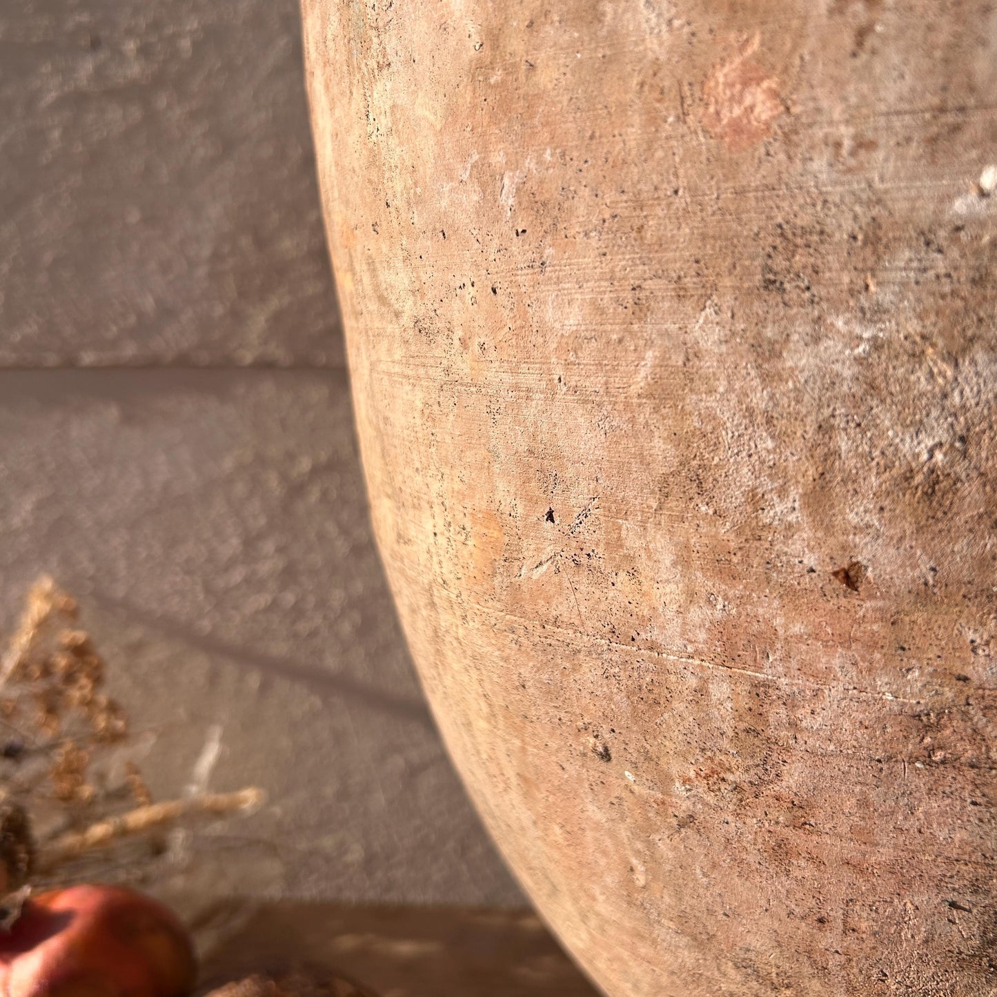 Clay vase, rustic vase, earthenware vase, pottery vase,  wabi sabi pottery, vase, primitive vessel, primitive vase, vessel, earthenware, rustic vessel, clay pot, large terracotta pot, france pottery, antique olive jar, flower vase, france conflit pot